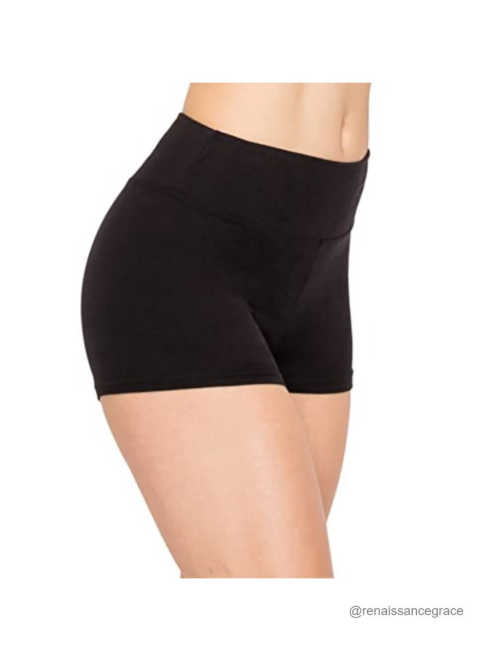 Women's High Waisted Yoga Biker Shorts Anti-Chafing Workout Running Shorts